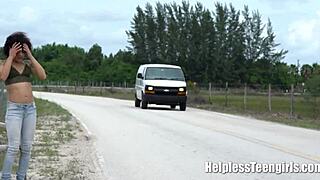 Small Titted German Slut Endures Rough Deepthroat in Bdsm Session