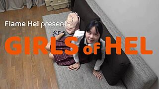 petite japanese teen 18+ experiences her first anal adventure with intense pleasure and submission