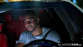 Out of town teen 18+ gets picked up by two strong black men for interracial threesome action.