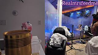 Medusa Bound Rides Black Wolf's Monster Cock in Rough BDSM Domination