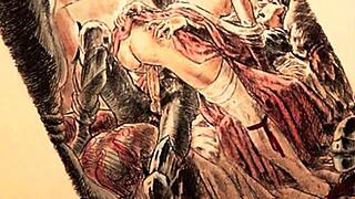 oh wow, this vintage hairy pussy art is so erotic and retro