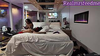 Medusa Bound Rides Black Wolf's Monster Cock in Rough BDSM Domination