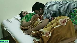 Wow, this Indian beauty has hot sex with her impotent husband on the ranch