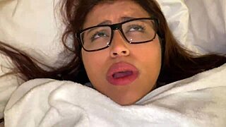 Woman with doll gets a surprise encounter