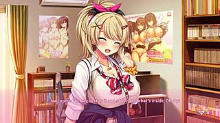 Hey that hentai milf takes monster cock creampie in asian anime action