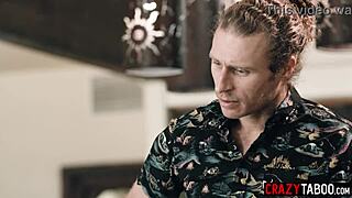 big cock guy fucks his horny big tits teen 18+ friend leana lovings hard