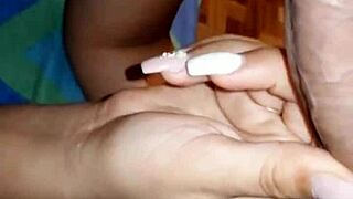 Neighbor catches me spying invites wild pussy pounding