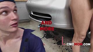 why is this milf getting freeuse action in the mechanics garage with shay sights?