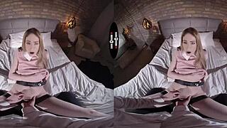 DARK ROOM VR BIG ASS BENT OVER FOR SHAVED PUSSY HANDJOB