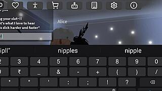 blonde roblox slut bound and fucked rough in hardcore bondage