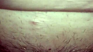 Pregnant flashing her ass hole on the toilet bidet