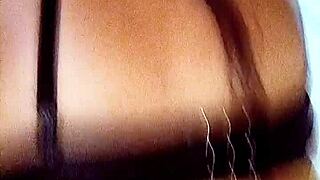 Depraved Pig Ravages Rich Woman's Ass in Miniskirt and Half-Down Shorts