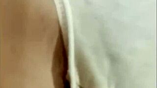 vcs teases lover with closeup hairy pussy fingering