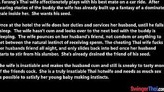 Cheating Thai Wife Swings Dirty with Hubby's Friend Hardcore