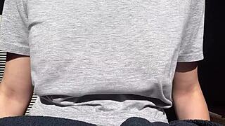 Big Boobs Bounce Horny Artemisia Outdoor