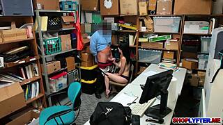 Perfect Tits Alex Harper Fucked Hard In Shop Office