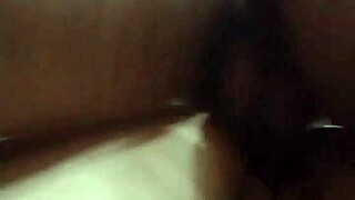 Cuck films girlfriend moaning wildly on thick brazilian cock