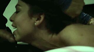 what's behind melissa moore's mask during rough doggystyle?