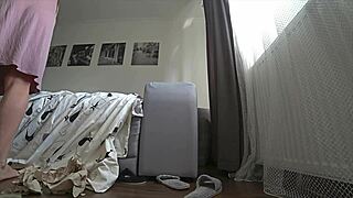 cheating russian wife anal fucked by friend at work