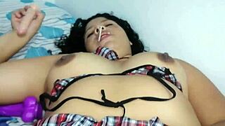 brunette latinas finger shaved pussies in lingerie orgasms