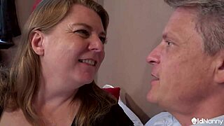 Busty Milf Rachel's Intense Double Team Blowjob Frenzy