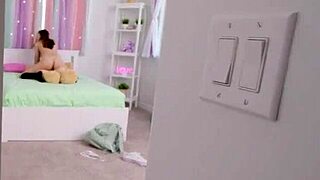 horny guy spies me naked then rides me cowgirl deep