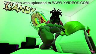 viper and candy fuck passionately in their new house