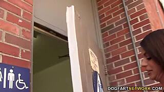 brooklyn chase cheats husband with public bbc gloryhole