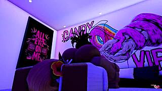 viper and candy fuck passionately in their new house