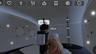 blonde roblox slut bound and fucked rough in hardcore bondage