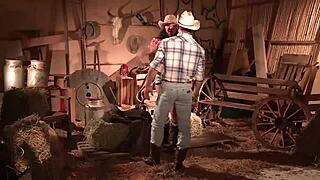 sabrina nakamura sucks adriano off in country barn transa