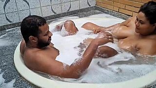 Milf teacher sneaks intense fuck session away from everyone unleashing massive squirting orgasm jet