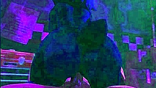 big tits fuck doll golden fredina dances then creampies at nightclub