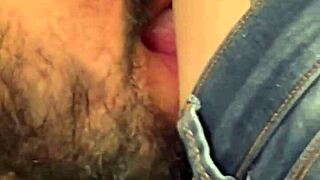 Sexy Latina's Cute Belly Button Closeup Fetish Massage