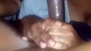 Ebony Milf Devours Monster Black Cock Sloppily