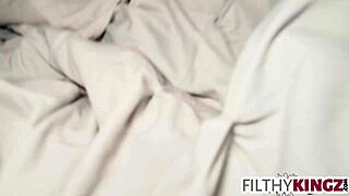 filming this milf creampie fill-up while pounding her tight reality pussy