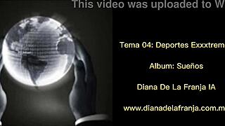 Diana dances wildly at emo nightclub swingers party