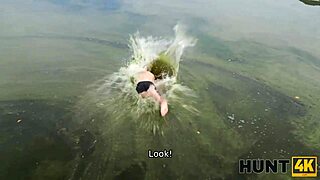 Hunt4k: Tenet Sails Boat of Lust With Shaved Teen Slut