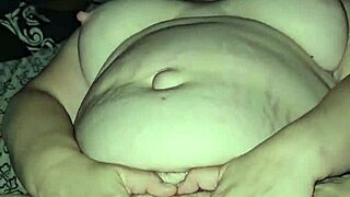 Milf fingers her soft pussy until she cums hard