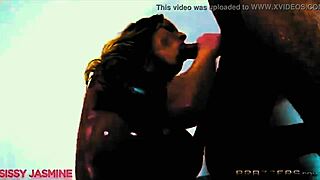 naughty shemale sluts slobber cumshots in sloppy pmv frenzy