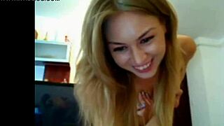 Cute Webcam Blonde Teases Rough Anal Humiliation