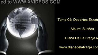 Diana dances wildly at emo nightclub swingers party