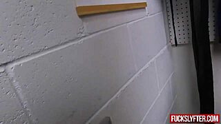 suspected SHOPLIFTER nadia noja SUCKS DEEP before her FLIGHT