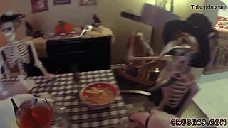 horny milf fucks wildly almost caught mid thrust