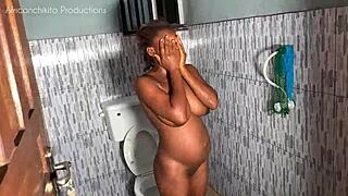 serah's hilarious backstage bloopers and pregnant ebony outtakes