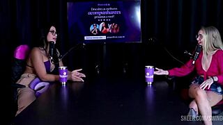 Novinha virgin swing casting with Tifany Rocha in sheer red lingerie compilation