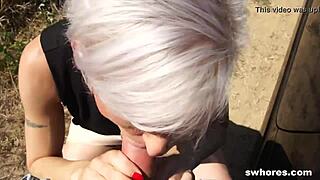 Mature Euro Prostitute Picked Street Fucked Doggystyle Hard