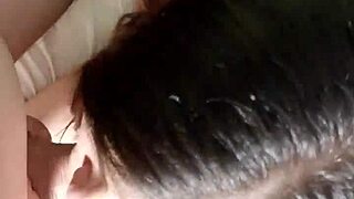 curvy latina teen deepthroats cock swallows hot cum