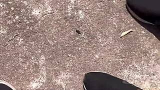 asked highway prostitute her price for fuck she gave it free and dragged me to woods for outdoor pounding! 🌳🍆😏💦