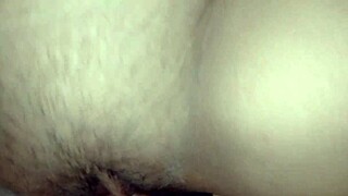 Shaved Tight Wet Pussy Filled with Creampie Cum Explosion